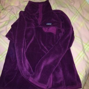 Plum Patagonia fleece